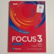 Focus 3 Second Edition Student's Book Podręcznik PEARSON + KOD ONLINE
