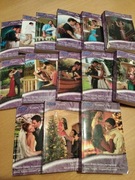 Harlequin romans fioletowa seria / 14 szt. Wydania z lat 2009-2010