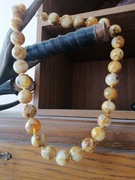 Bursztyn naszyjnik 113gr 60cm fi 20mm 