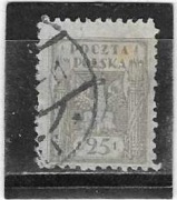 POCZTA POLSKA 25F