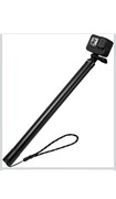 Carbonowy kij do selfie 3m do kamer sportowych go pro 