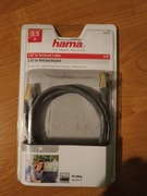 KABEL SIECIOWY LAN ETHERNET RJ45 CAT 6 HAMA 1.5 M GOLD INTERNETOWY