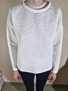 H&M Biała Bluza Damska Rozmiar M 