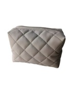 Kosmetyczka handmade z ekoskóry usztywniana podróżna organizer na kosmetyki