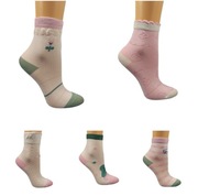 5x Skarpety dla Dziewczynki 4- 8 lat