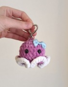 Breloczek szydełkowy ośmiornica 