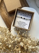 Bransoletka na szczęście szczęścia perła perełka cytryn turmalin