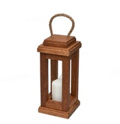 Drewniany lampion / latarenka / świecznik - dąb