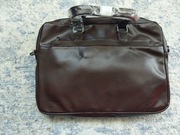 Torba na laptopa brązowa