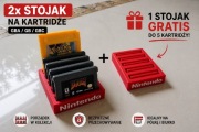 Komplet 2 stojaków na kartridże GBA/GB/GBC/ – 1 stojak gratis do 5 gier