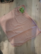 Ręcznik kąpielowy żabka dla dzidziusia 70x70cm z kapturkiem na basen kąpiel