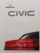 Prospekt  Honda Civic Sedan.1987r.UNIKAT