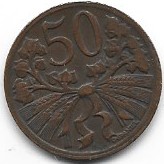 Czechosłowacja 50 h.1947