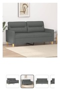 Okazj sofa dwuosobowa marki VidaXL 