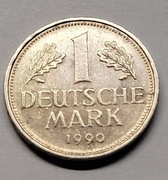 1 Marka Niemiecka 1990 D