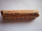 Rolka bankowa menniczych monet 5 groszy 1971 