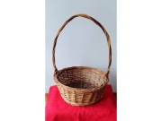 Nowy Koszyk Duży z pałąkiem Wiklina