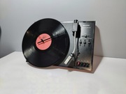 Zegar ścienny retro vintage  z gramofonu UNITRA