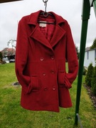 Płaszcz jesienny damski 50% wełny 