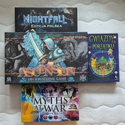 Zestaw gier karcianych - Nightfall, Ascension, Gwiazdy... - od 1zł