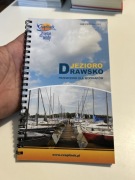 JEZIORO DRAWSKO PLAN BATYMETRYCZNY MAPA TURYSTYCZNA CZAPLINEK DLA WODNIAKÓW