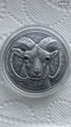 Mongolia 2013r.500 Tugrik „Owca Argali”