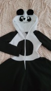 Kostium panda z kapturem rozm.S
