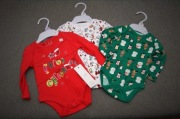 Zestaw 3szt.body niemowlęce rozm.62/68