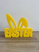 Dekoracja Easter Z Uszami Zająca Ozdoba Wielkanocna Stojąca Dekoracja 