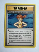 POKEMON KARTA MISTY'S DETERMINATION XY EVOLUTION 80/108