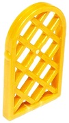 LEGO 1 x 30046 krata okna z łukiem 2x2,67 - złoty perłowy