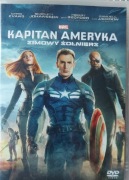 KAPITAN AMERYKA. ZIMOWY ŻOŁNIERZ.  CHRIS EVANS. SCARLETT  JOHANSSON. DVD