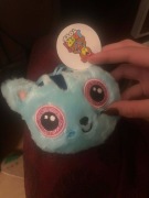 Maskotka kotka niebieska