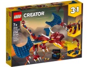 Klocki LEGO 31102 Creator 3w1 Smok Ognia zestaw 