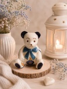 Figurka ceramiczna miś niedźwiadek 12cm ceramika Bolesławiec