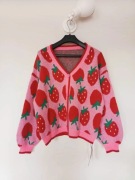 sweter TRUSKAWKI kawaii OWOCE słodki