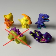 FUNKO Jurassic World Kinder figurka Stygimoloch Gigantozaur Parazaurolof