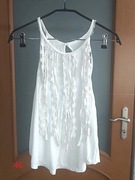 Hollister koszulka z frędzlami roz S/M 
