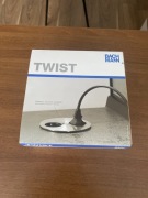 Gniazdo Bachmann Twist Czarny 1x230V + 2xkeysotne 