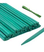 50szt Bambusowe patyczki do roślin 38cm