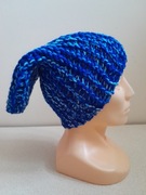 Granatowa czapka beanie 