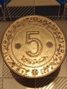 Algieria 5 dinarów, 1972