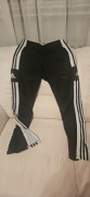 Spodnie sportowe Adidas z suwakami po bokach S