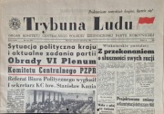 Gazety PRL – Sierpień 1980  Życie Warszawy, Trybuna Ludu, Żołnierz Wolności