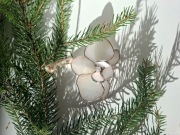 Storczyk szklany, ozdoba na choinkę