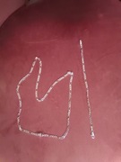 Łańcuszek  i bransoletka srebrna