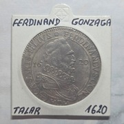 Stara Moneta Niemcy Talar Ferdinand Gonzaga 1620 r.