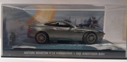 Diorama Aston Martin V12 VANQUISH, kolekcja 007 Jamesa Bonda 1:43 