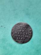 Grosz 1767 FS Poniatowski 