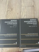 Dwa tomy - Kodeks postępowania cywilnego. Komentarz Manowska